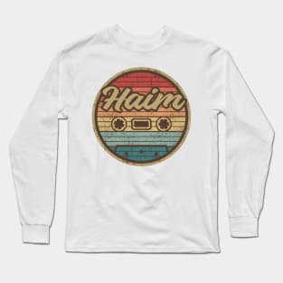 Haim Retro Cassette Circle Long Sleeve T-Shirt